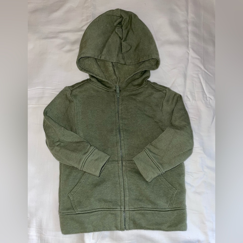 Old Navy Kids Olive Dino Hoodie